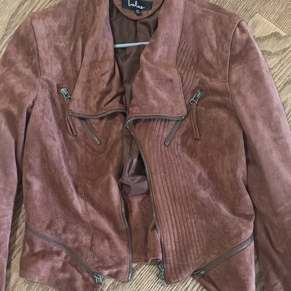Lulu’s Faux Suede Jacket - Picture 2 of 3